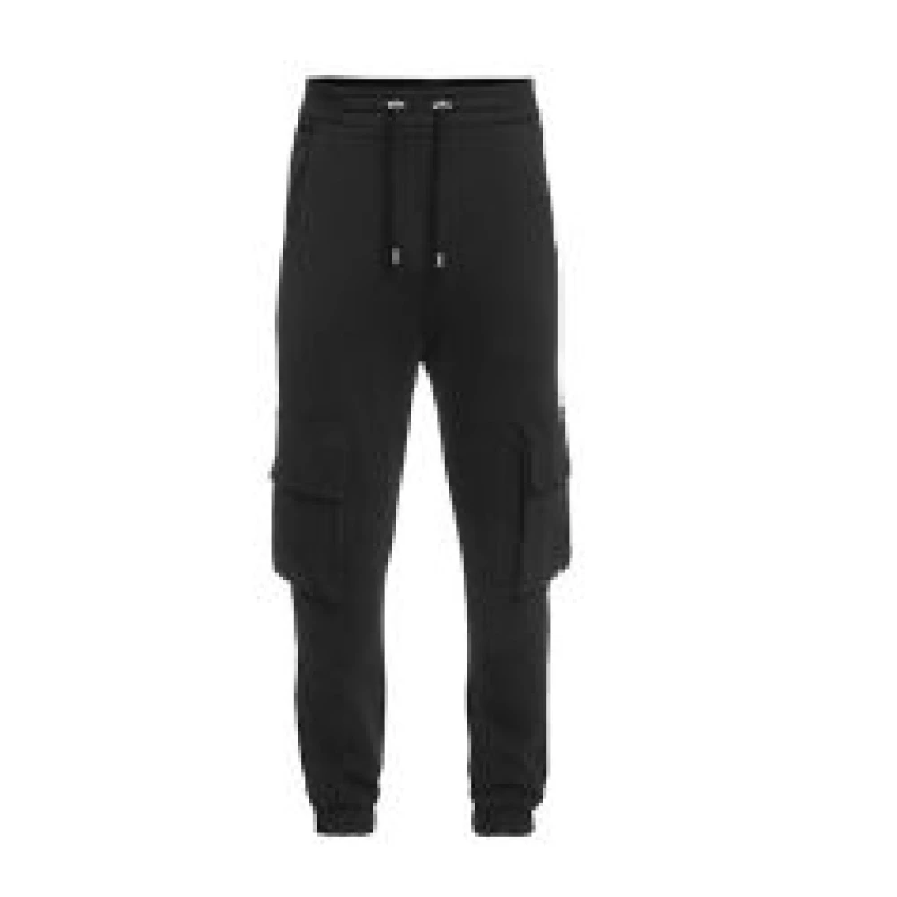 Balmain Stijlvolle Broek Black Heren