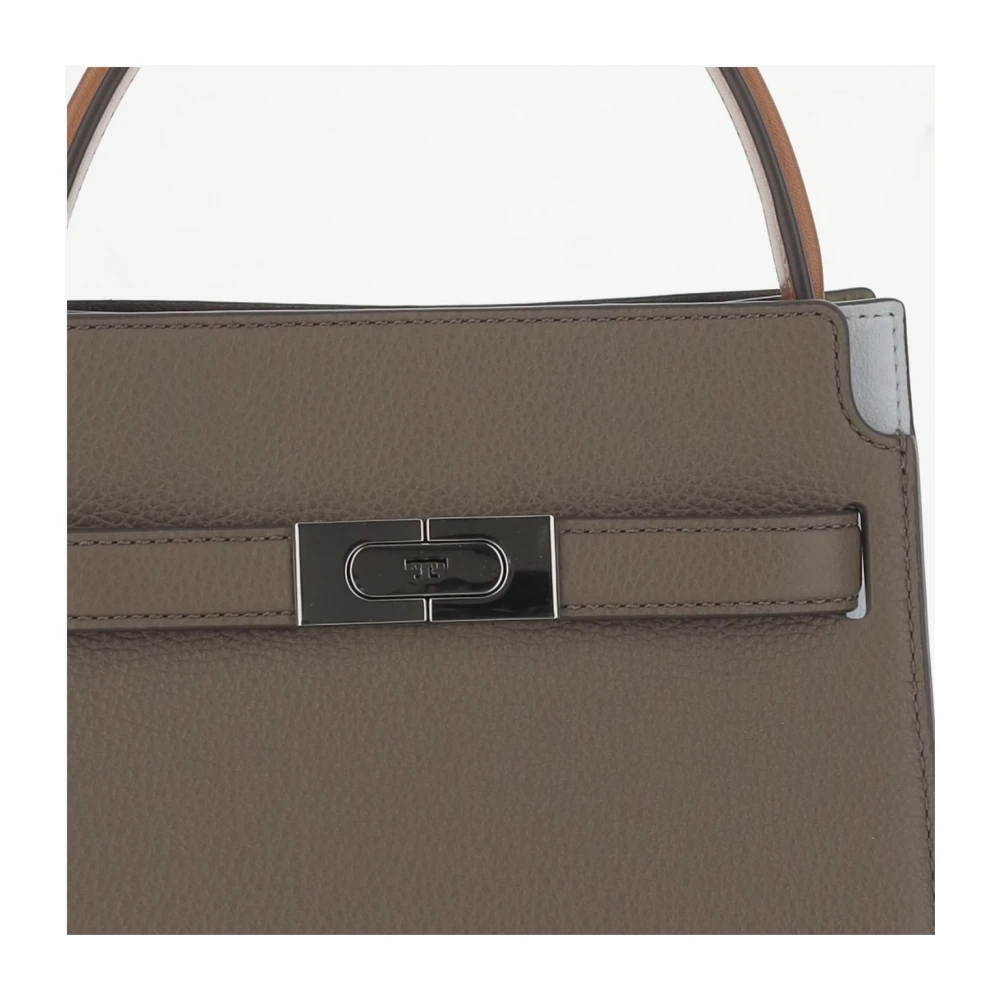 TORY BURCH Stijlvolle Crossbody Tas voor Dagelijks Gebruik Gray Dames