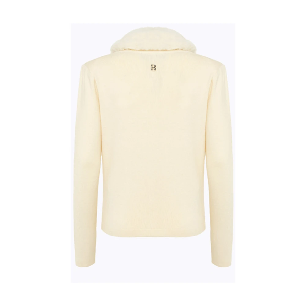 Blugirl Stijlvolle Sweaters Collectie Beige Dames