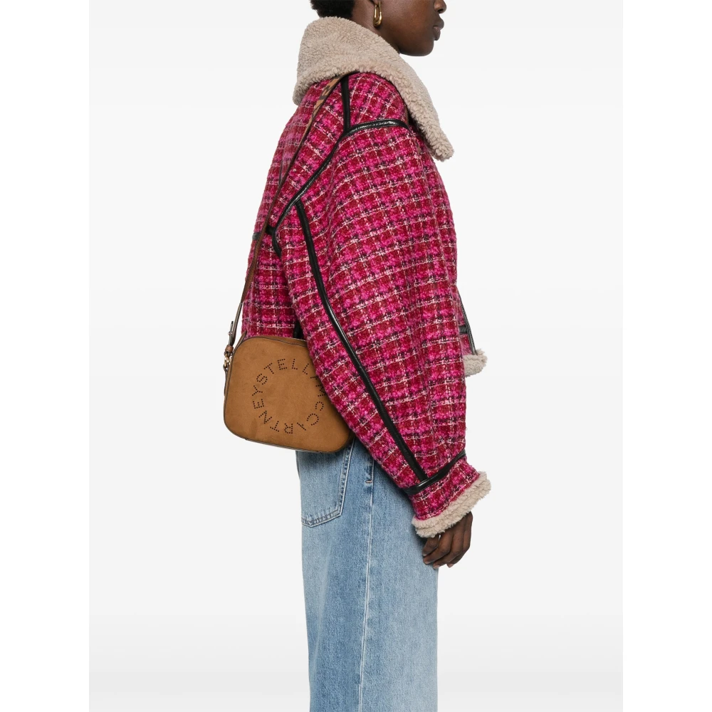 Stella Mccartney Alter Suede Eco Cameratas Brown Dames