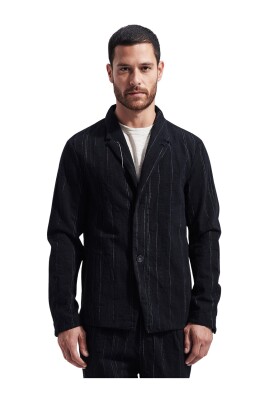 striped-cotton-blazer-black