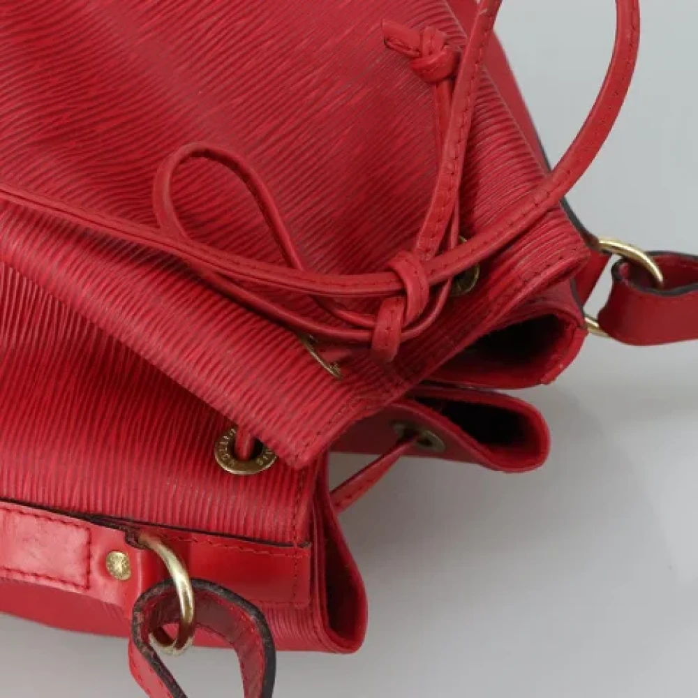 Louis Vuitton Vintage Pre-owned Leather louis-vuitton-bags Red Dames