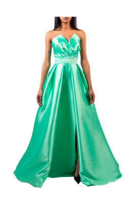 elegant-green-long-dress