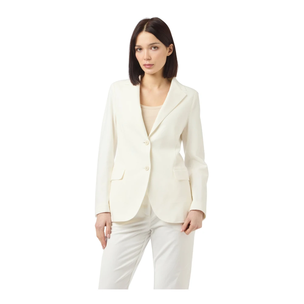 Eleventy Mujer Blanco Chaquetas, Talla: 3XS
