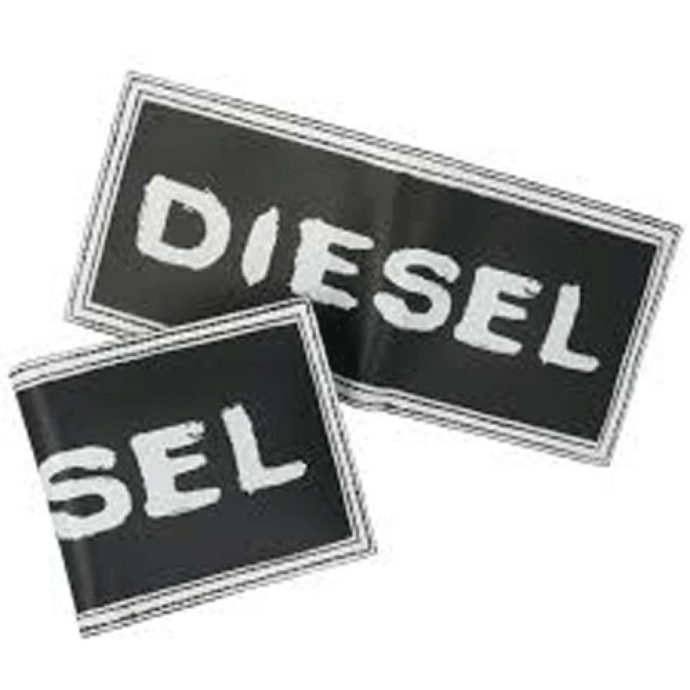 Diesel Stijlvolle Portemonnee in Marineblauw Black Heren