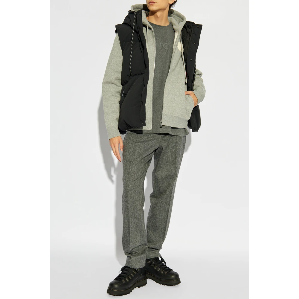 Moncler Wollen broek Gray Heren