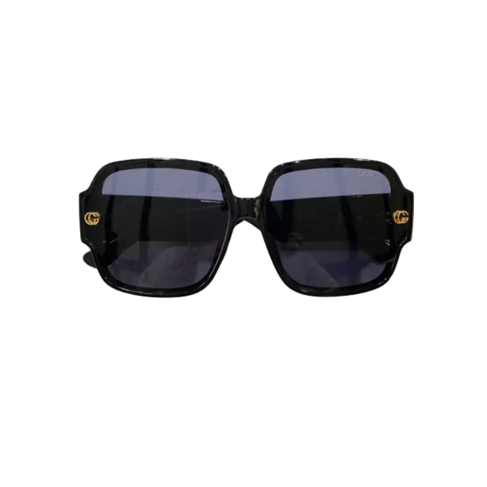 Gucci Vintage Pre-owned Plastic sunglasses Black Dames