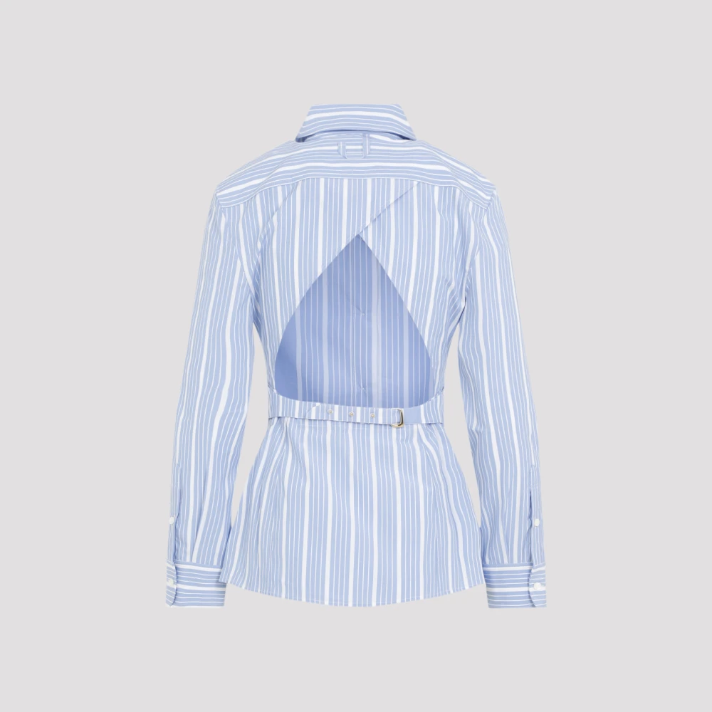 Jacquemus Blauwe Shirts voor Vrouwen Aw24 Blue Dames