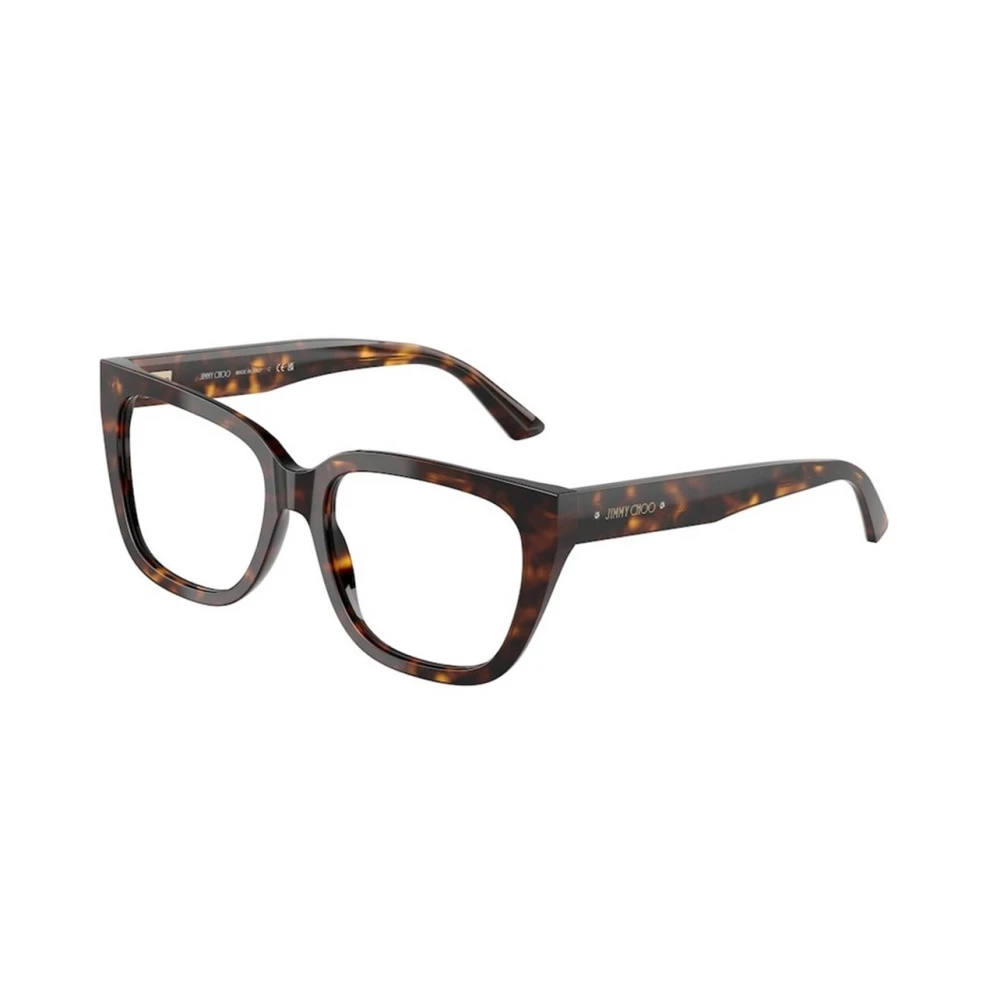 Jimmy Choo Women's Brown Square Optical Frame - Glasses - 54 Mm - Accessories