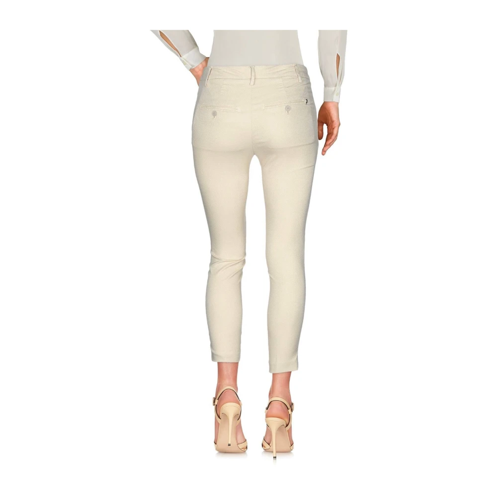 Dondup Kleding Broeken Beige Dames