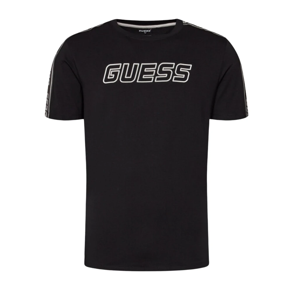 Guess T-Shirts Black Heren