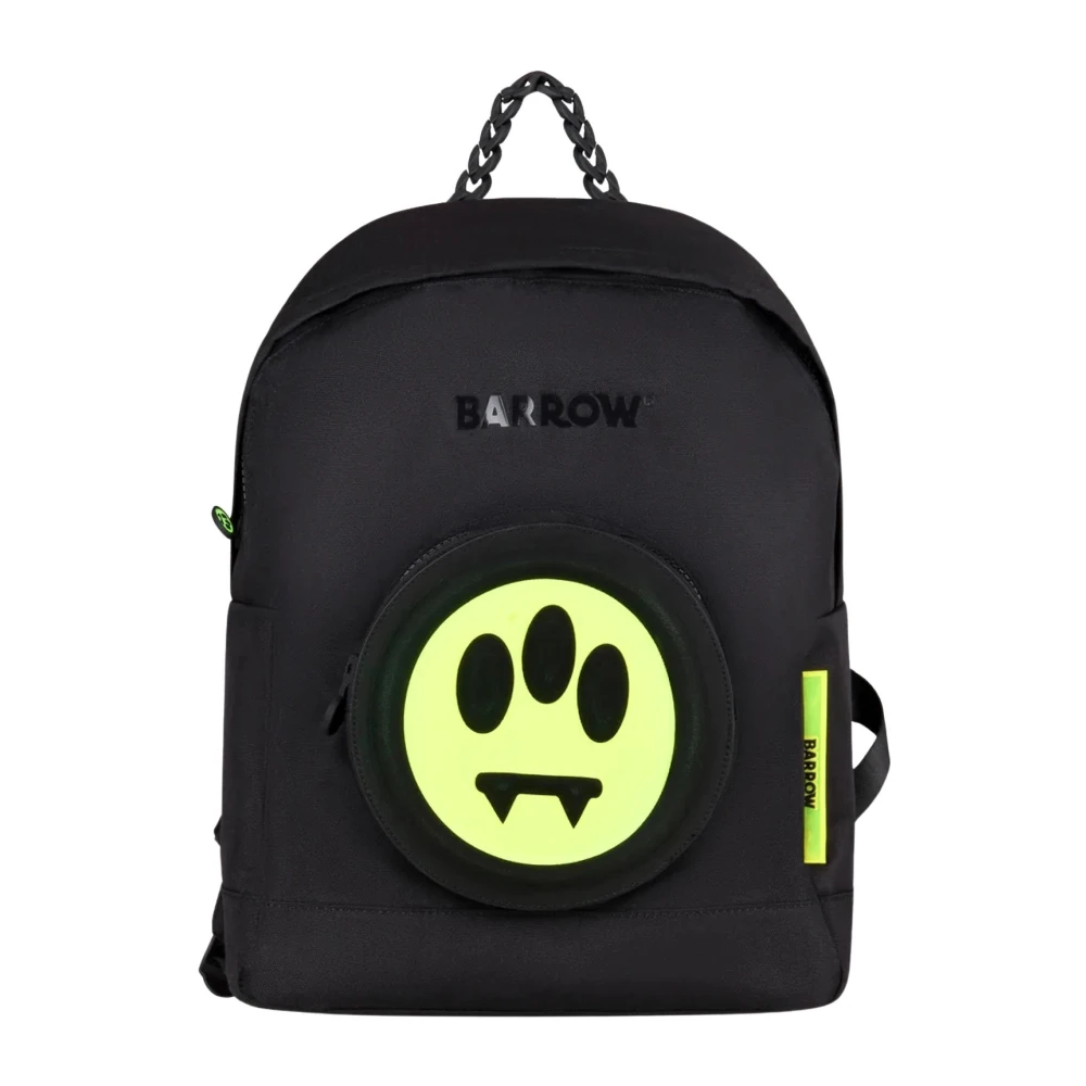 Barrow Stijlvolle Zwarte Rugzak voor nen en Black Unisex