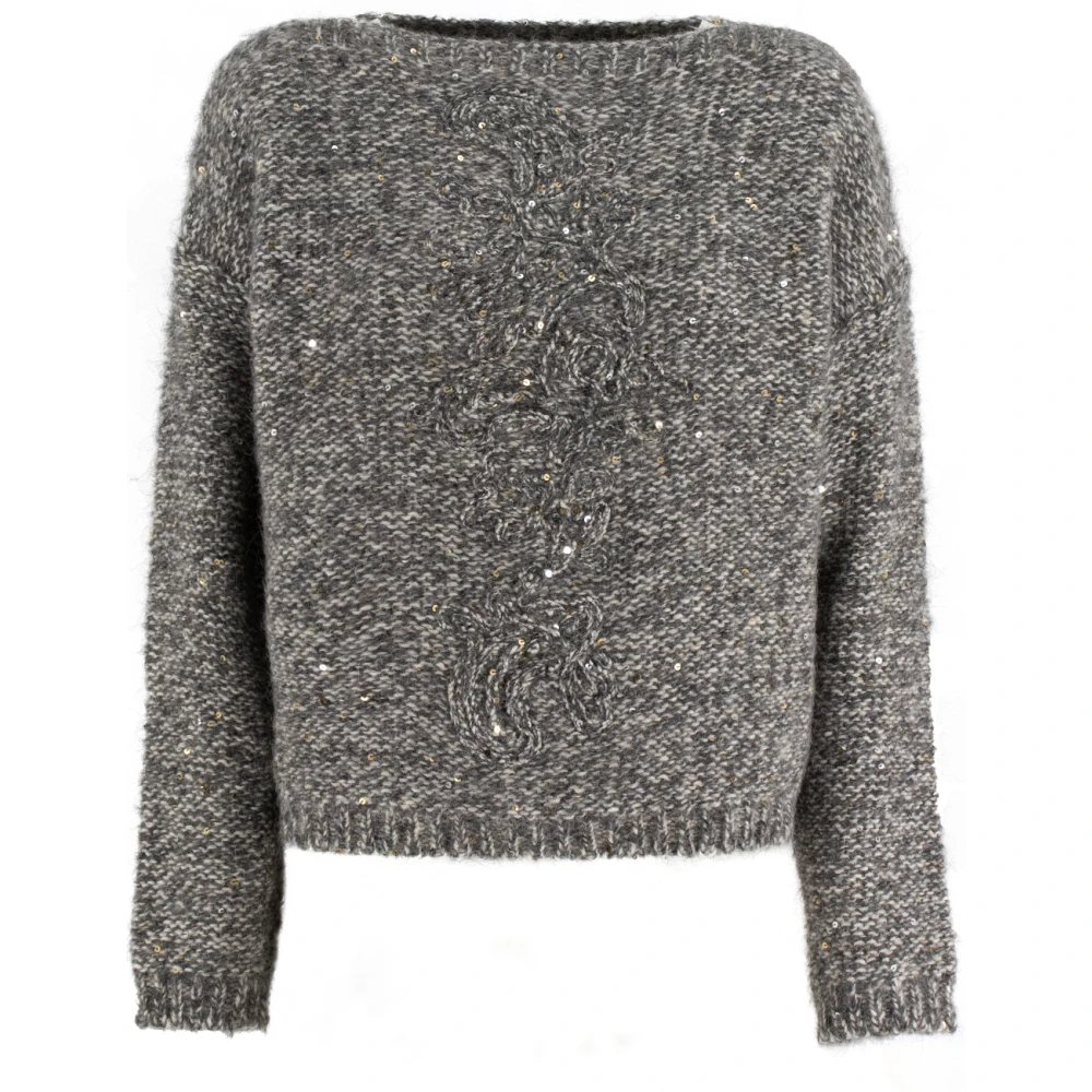Knitwear > Round-neck Knitwear - - Ermanno Scervino - Modalova