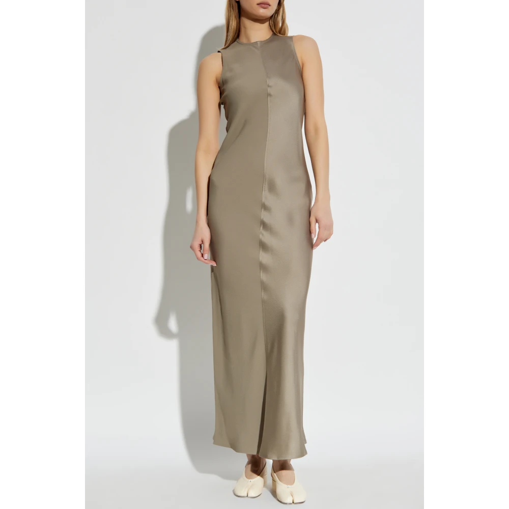 Ami Paris Mouwloze Jurk Green Dames