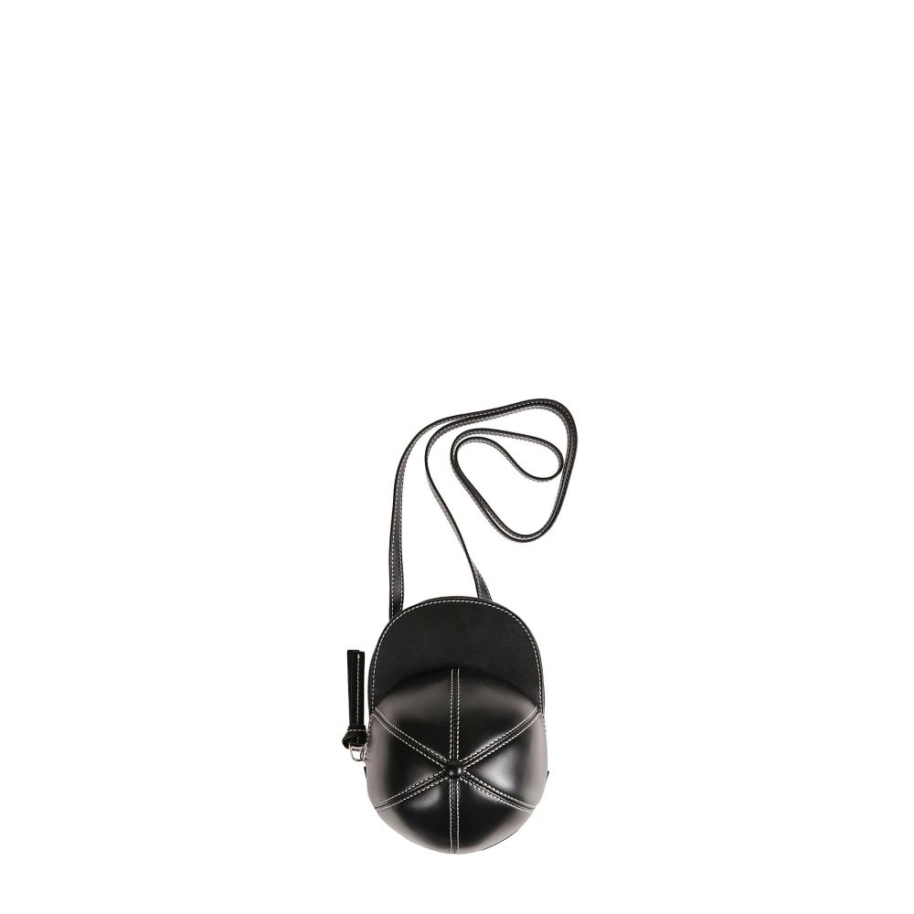 JW Anderson Stijlvolle Midi Cap Tas Black Dames