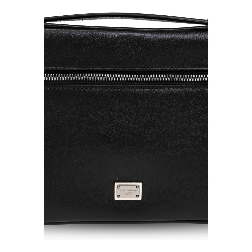 Dolce & Gabbana Leren handtas Black Heren
