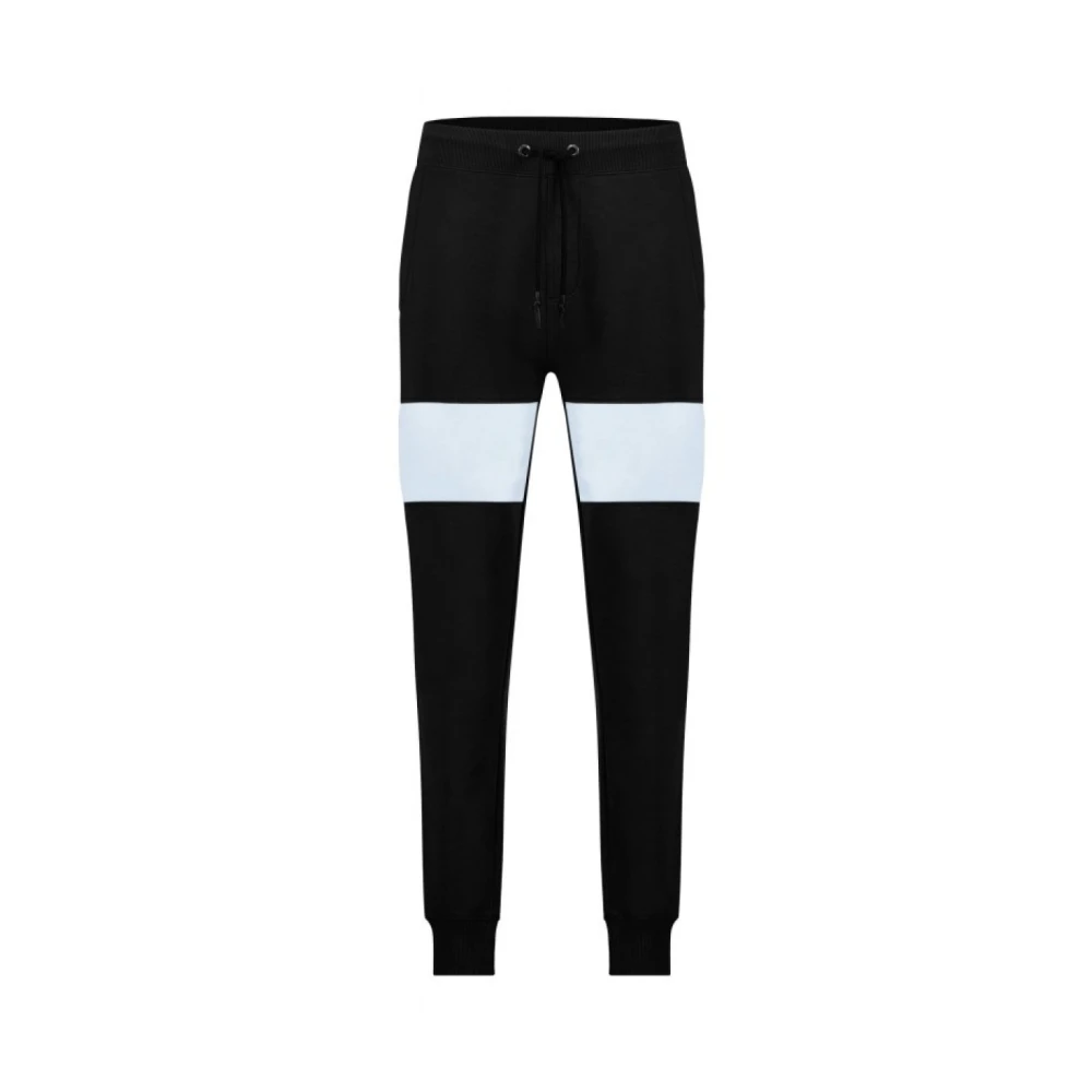 Cerruti 1881 Sportieve Streetwear Broek Black Heren