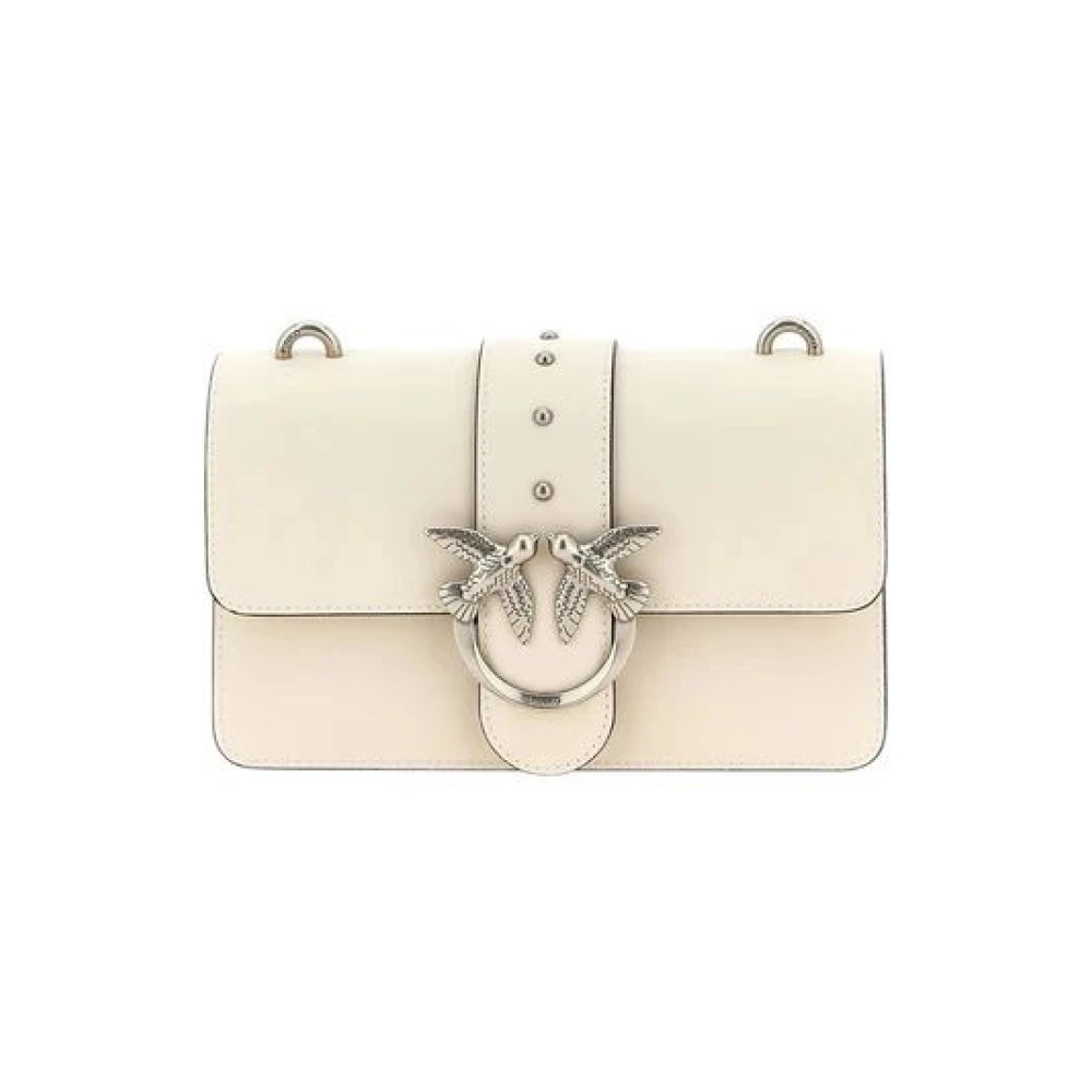 Pinko Damen Weiß Love One Mini