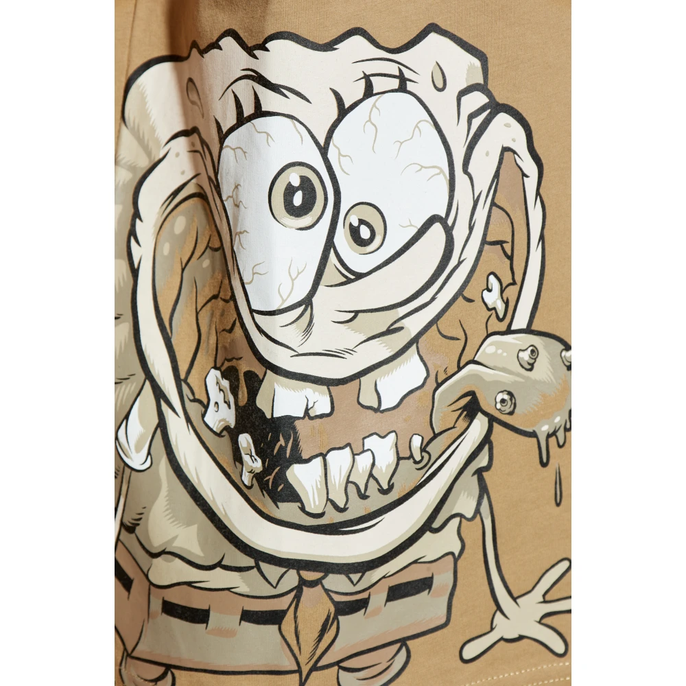 Iceberg T-shirt met print Brown Heren