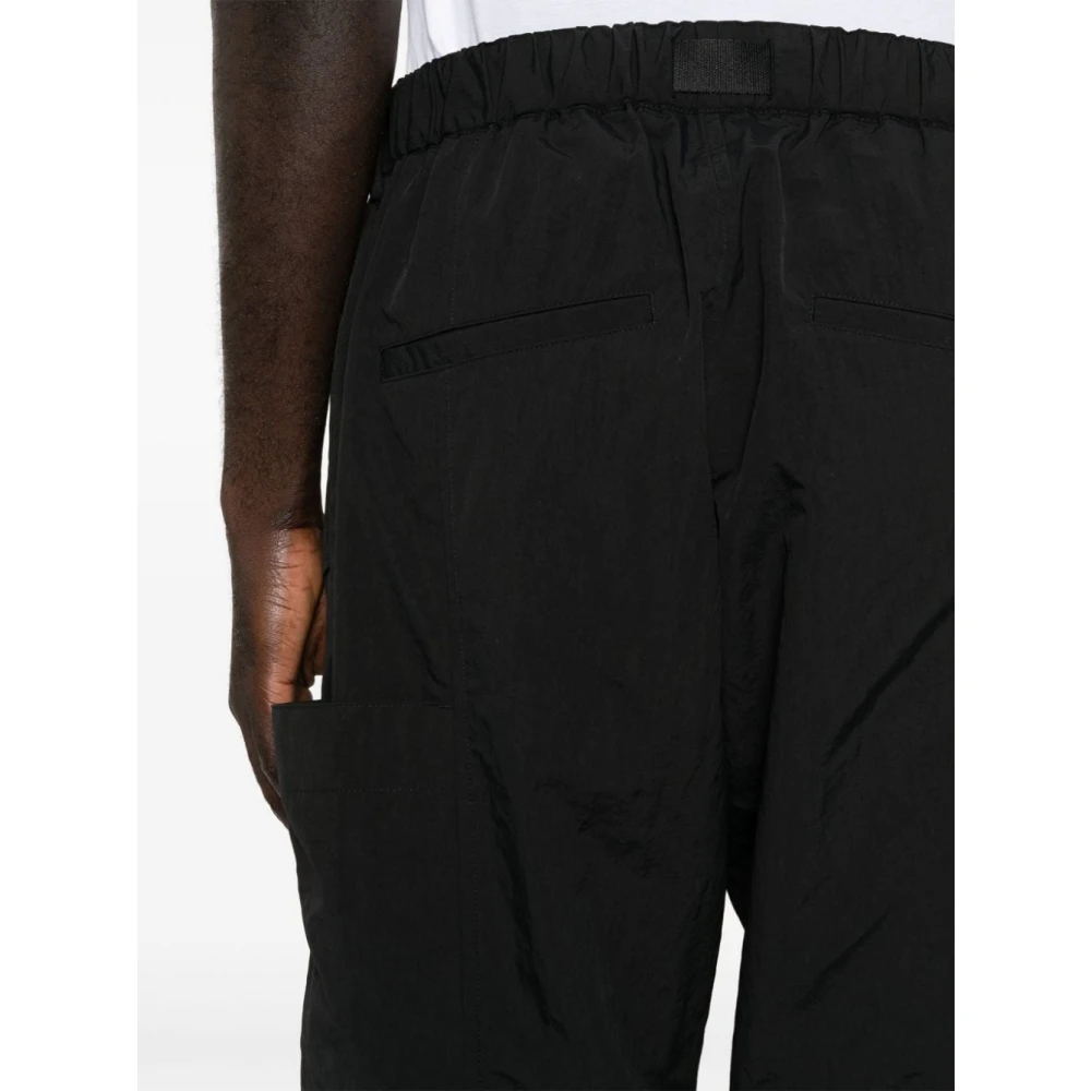 Y-3 Slim-fit Trousers Black Heren