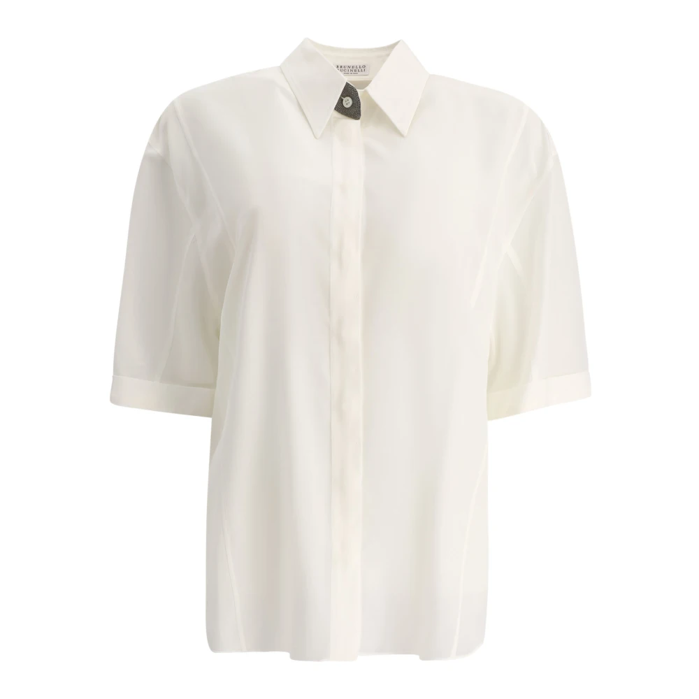 Blouses & Shirts > Shirts - - Brunello Cucinelli - Modalova