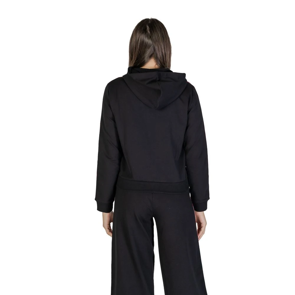 Moschino Zwarte Katoenen Sweatshirt Herfst Winter Collectie Black Dames