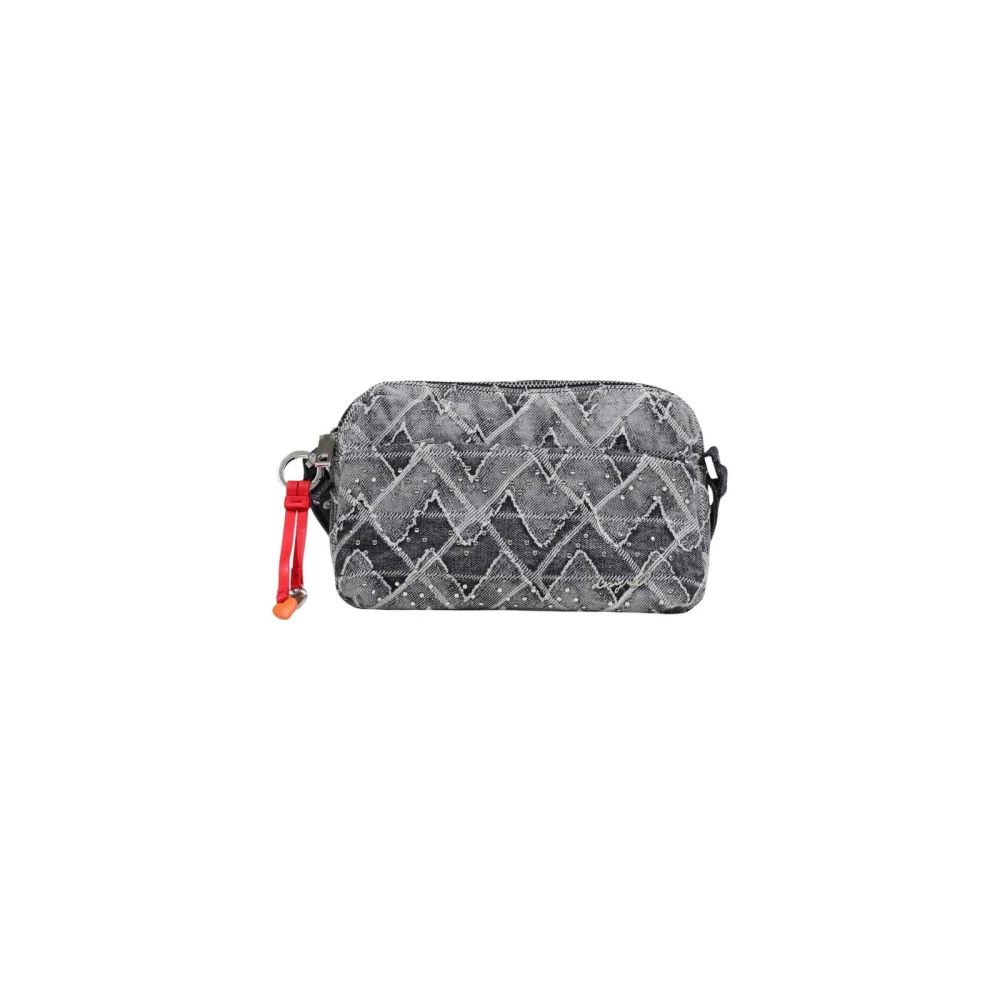 Desigual Women's Blue Cross Body Bags, One Size, Shoulder Bag With Zip And Multiple Pockets