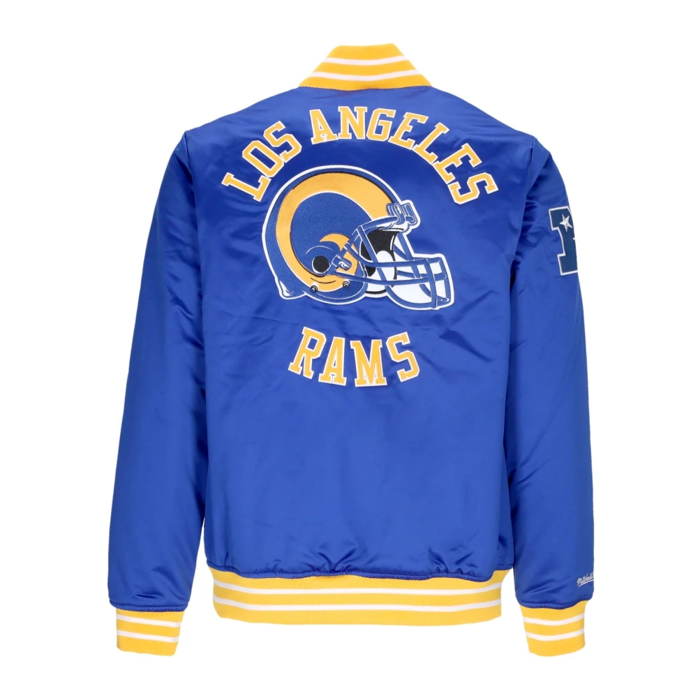 Mitchell & Ness Los Angeles Rams Bomberjack NFL Blue Heren
