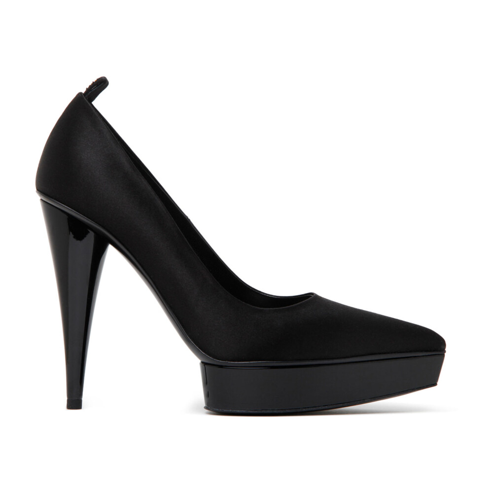 Escarpins Plateforme en Cuir Noir Tom Ford Escarpins Miinto