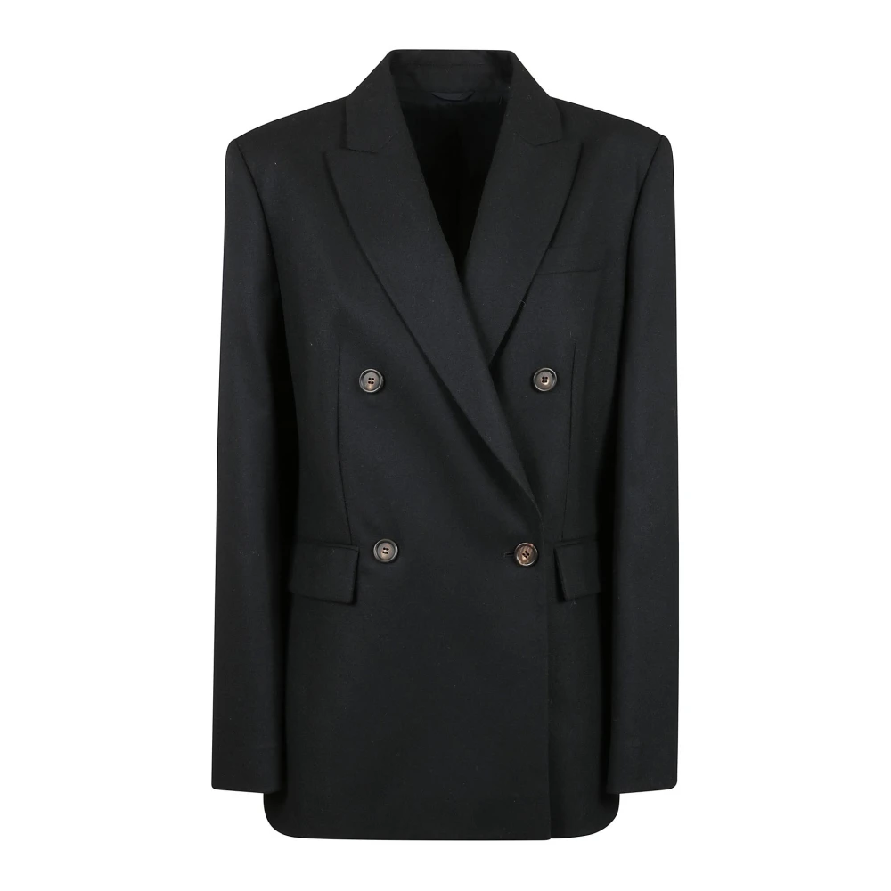 BRUNELLO CUCINELLI Stijlvolle Jas Black Dames
