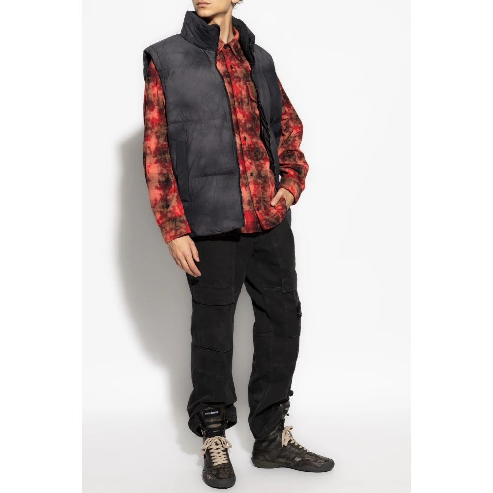 Diesel Donsvest W-Raveel-Sl Gray Heren