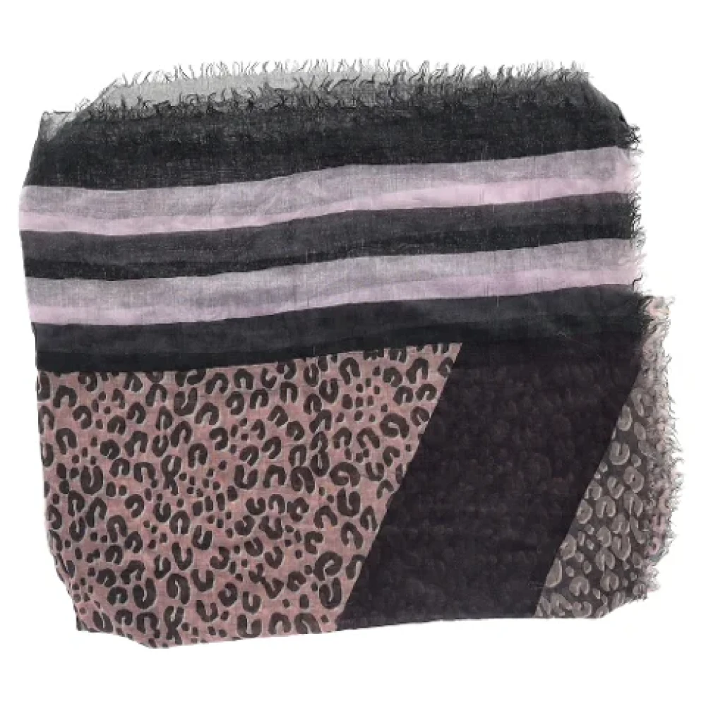 Louis Vuitton Vintage Pre-owned Cashmere scarves Multicolor Dames
