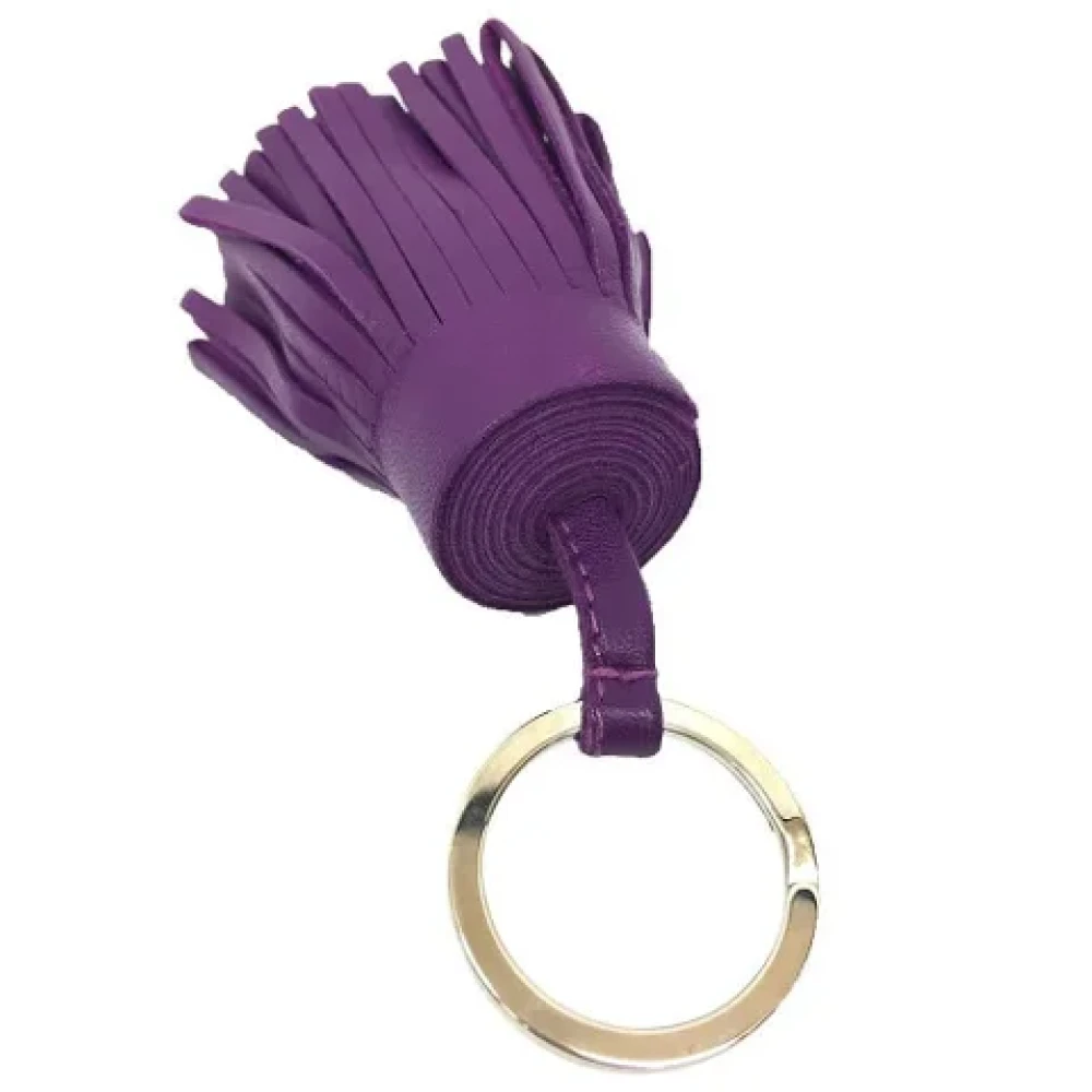 Hermès Vintage Pre-owned Fabric key-holders Purple Dames