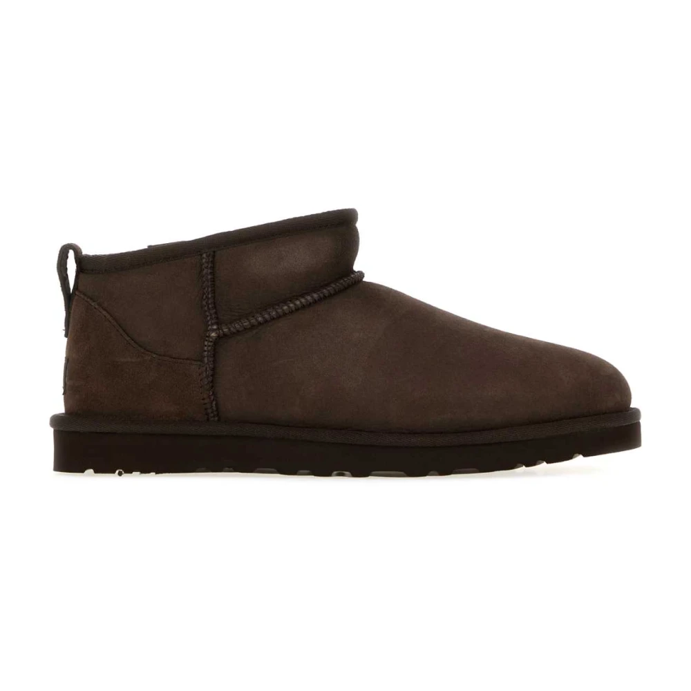 Ugg , Winter Boots, Male, Brown, 9 Uk, Classic Ultra Mini Ankle Boots