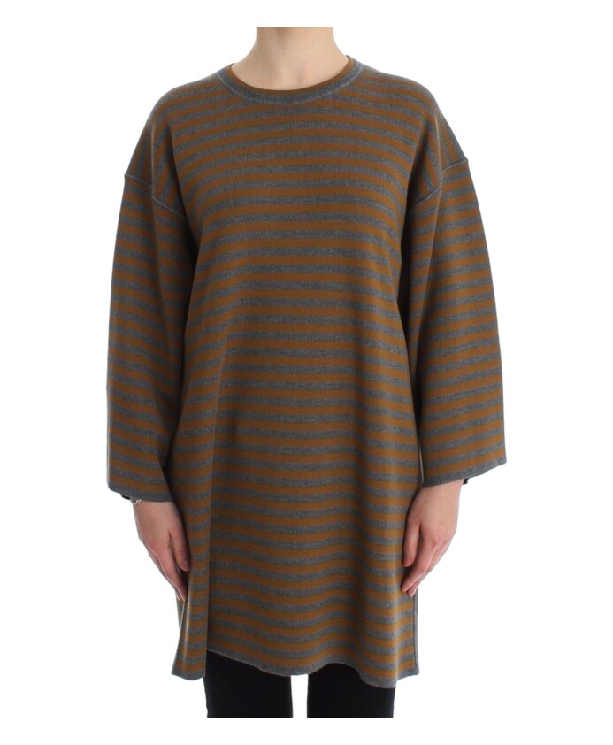 pull-en-laine-raye-jaune-and-gris