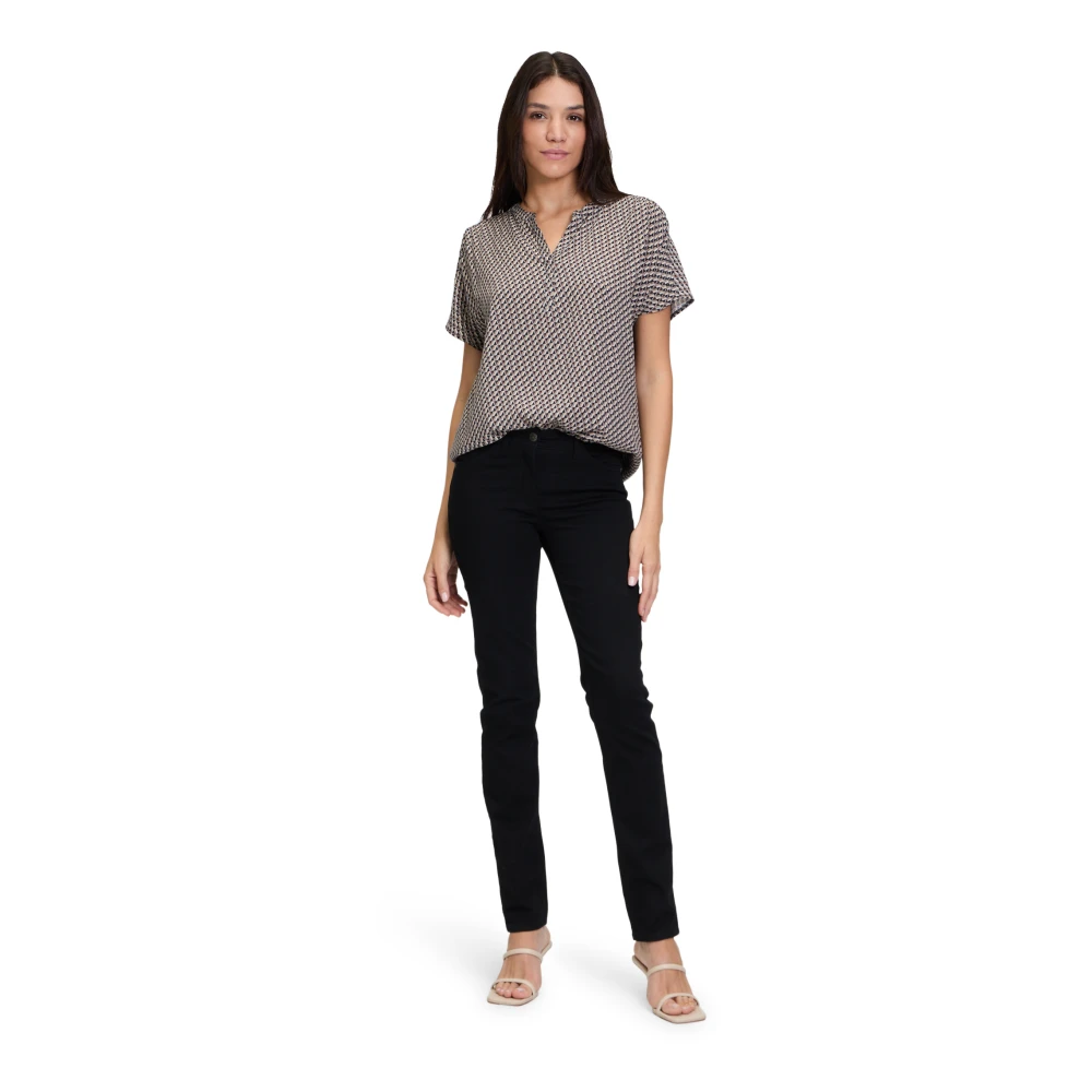 Betty Barclay Bloemen korte mouw blouse Multicolor Dames