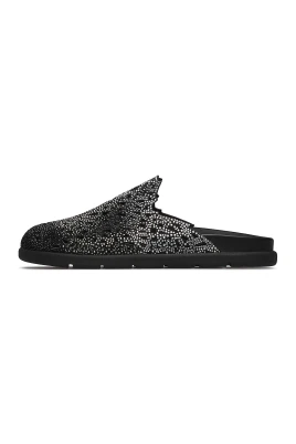 Kristallutsmyckade Loafers