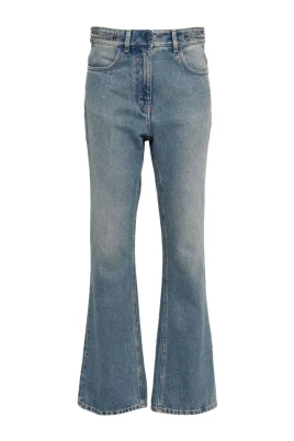 Bootcut Jeans med kedjedetaljer