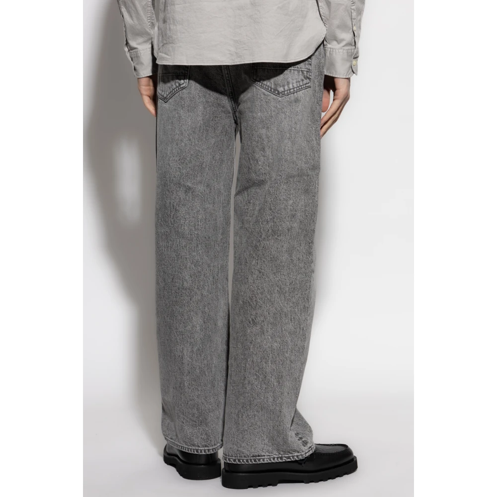 AllSaints Lenny Jeans Gray Heren