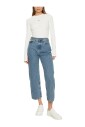 white-knitwear-long-sleeve-round-neck