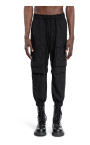 pantalon-cargo-en-toile-noire-avec-elastique