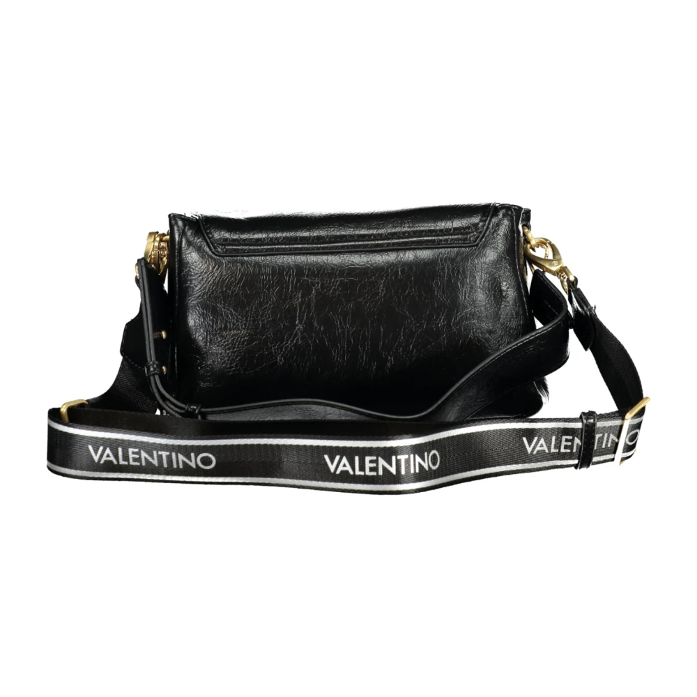 Valentino by Mario Valentino Zwarte dameshandtas met afneembaar handvat en verstelbare band Black Dames