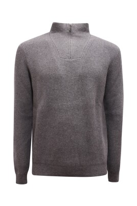wool-mid-zip-sweater-in-medium-grey