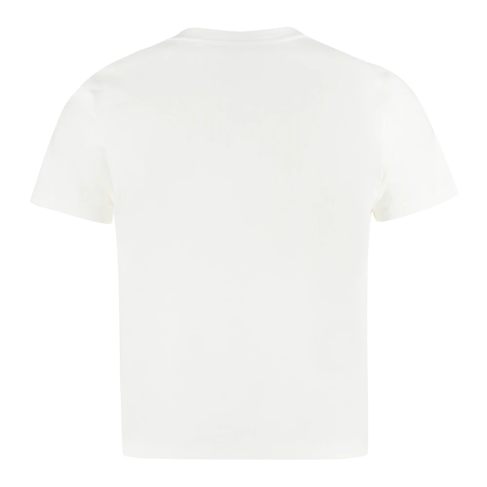 MCM Cotton Logo T-shirt White Heren