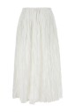 jupe-blanche-en-melange-de-polyester