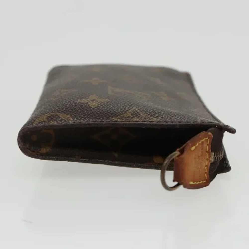 Louis Vuitton Vintage Pre-owned Canvas pouches Brown Dames