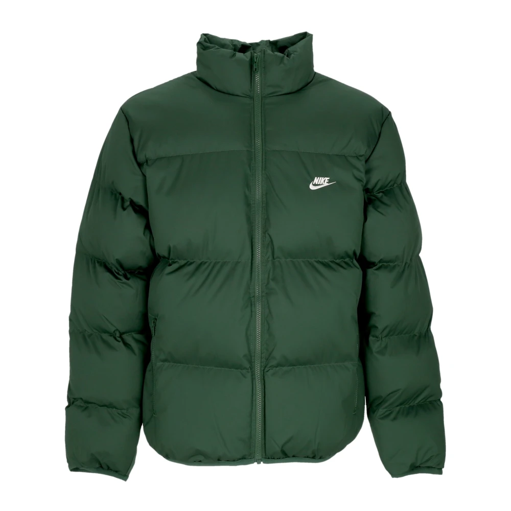 Nike Club Puffer Jacket Fir White Green Heren
