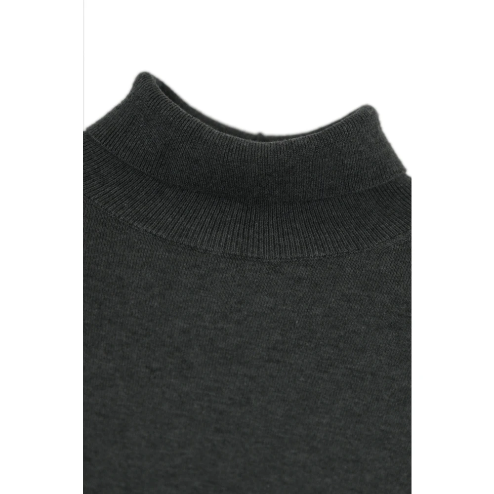 Max Mara Weekend Zijden en wollen coltrui Gray Dames