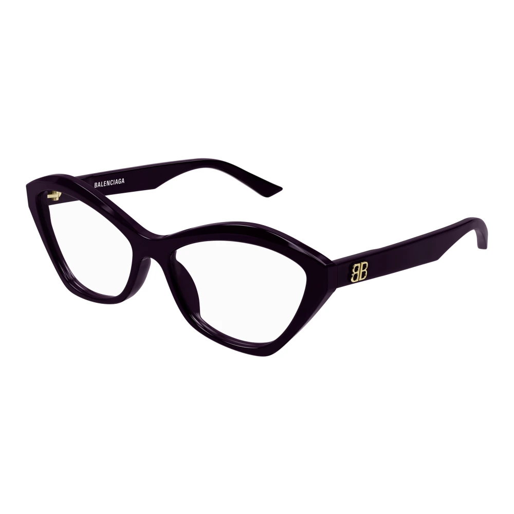 Balenciaga Unisex Purple Glasses,, Violet Eyewear Frames Bb0341o Medium