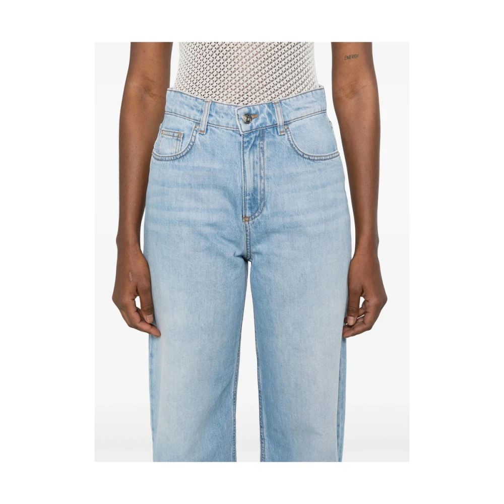 Marella Lichtblauwe Jeans met Klassieke Stijl Blue Dames